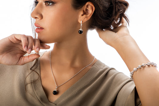 EOLIE | White Gold Earrings - Rosáda Milano