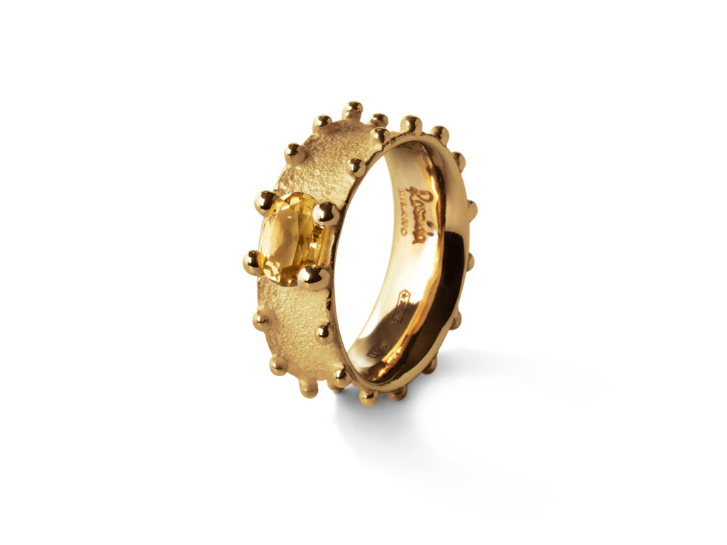 GRAN SASSO | Yellow Gold Ring - Rosáda Milano