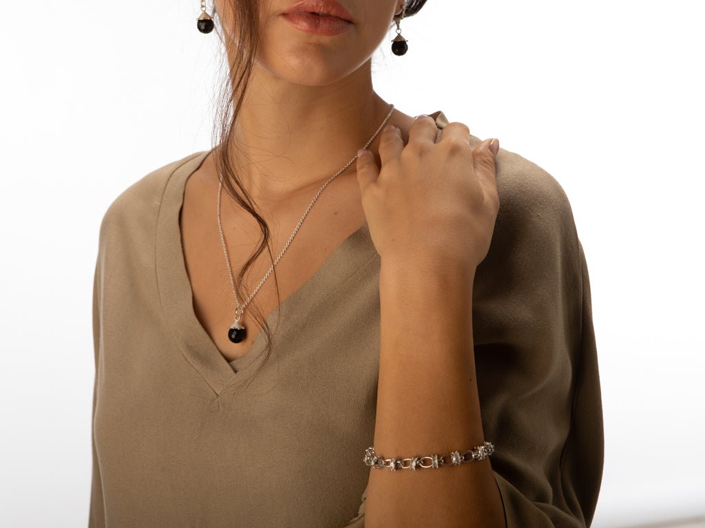 FORTE DEI MARMI | White Gold Bracelet - Rosáda Milano