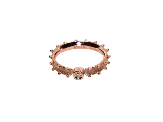 CAPRI | Rose Gold Ring - Rosáda Milano