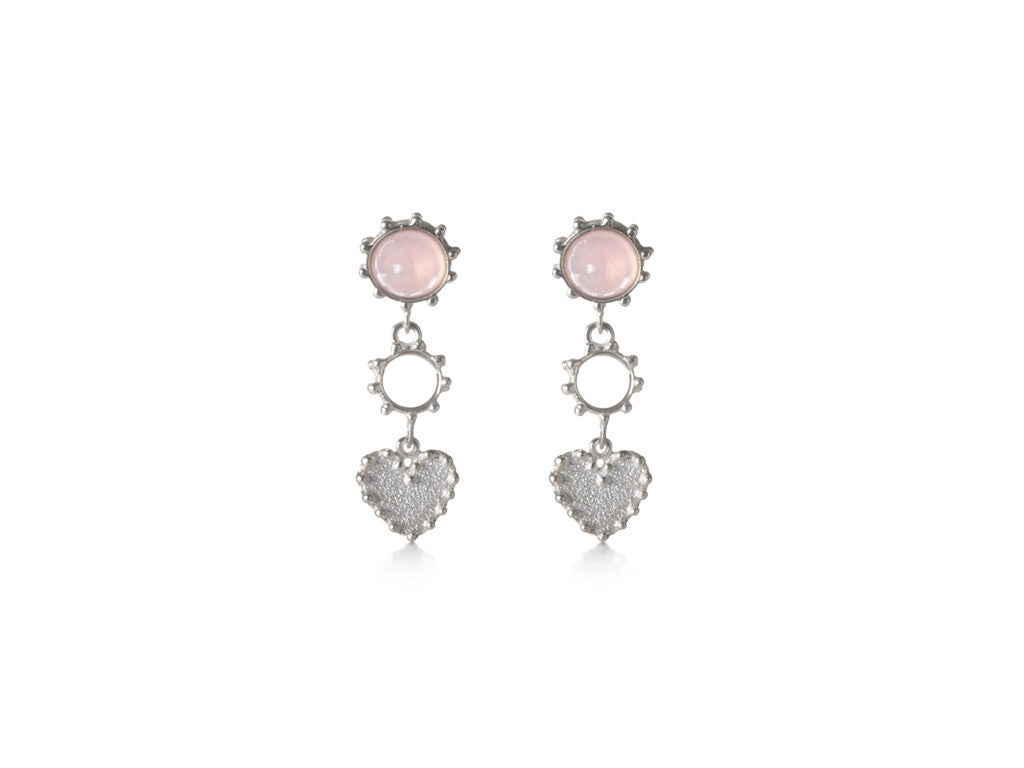 ETNA | White Gold Earrings - Rosáda Milano