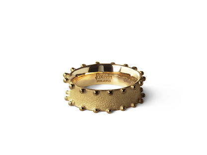 CIRCEO | Yellow Gold Ring - Rosáda Milano