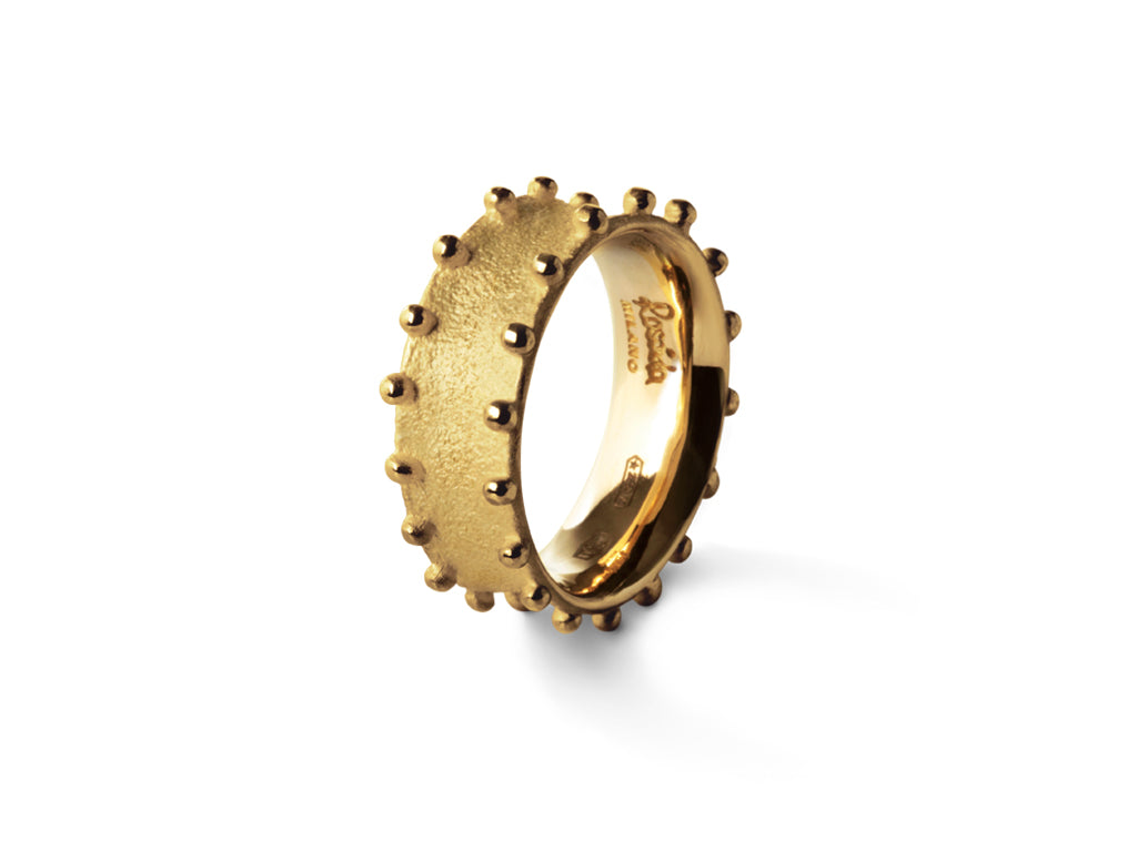 CIRCEO | Yellow Gold Ring - Rosáda Milano