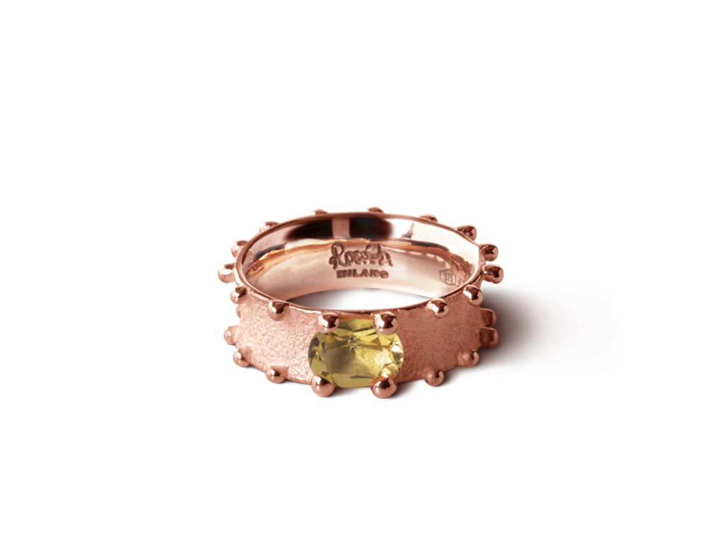 GRAN SASSO | Rose Gold Ring - Rosáda Milano