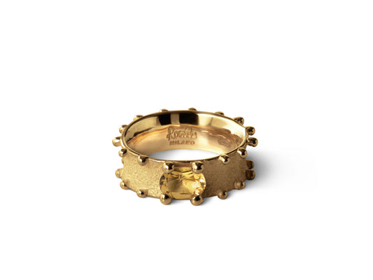 GRAN SASSO | Yellow Gold Ring - Rosáda Milano