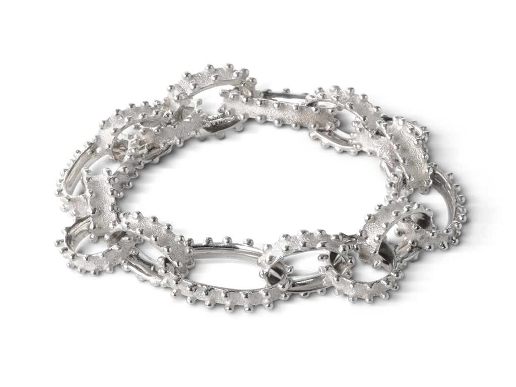 PORTO ROTONDO | Silver Bracelet - Rosáda Milano