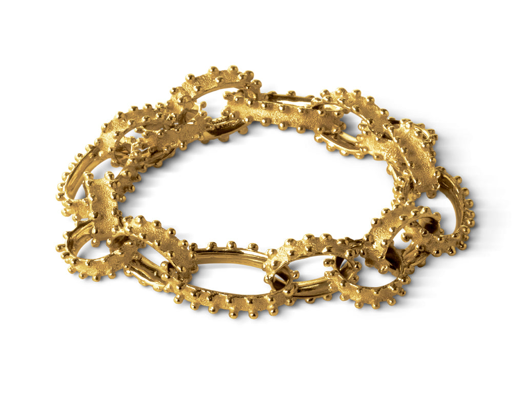 PORTO ROTONDO | Yellow Gold Bracelet - Rosáda Milano