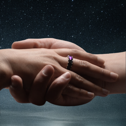 GRAN SASSO | Burnished Silver Ring - Rosáda Milano