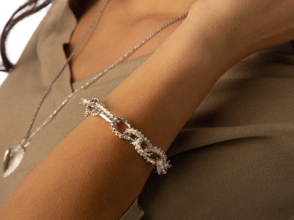 PORTO ROTONDO | Silver Bracelet - Rosáda Milano